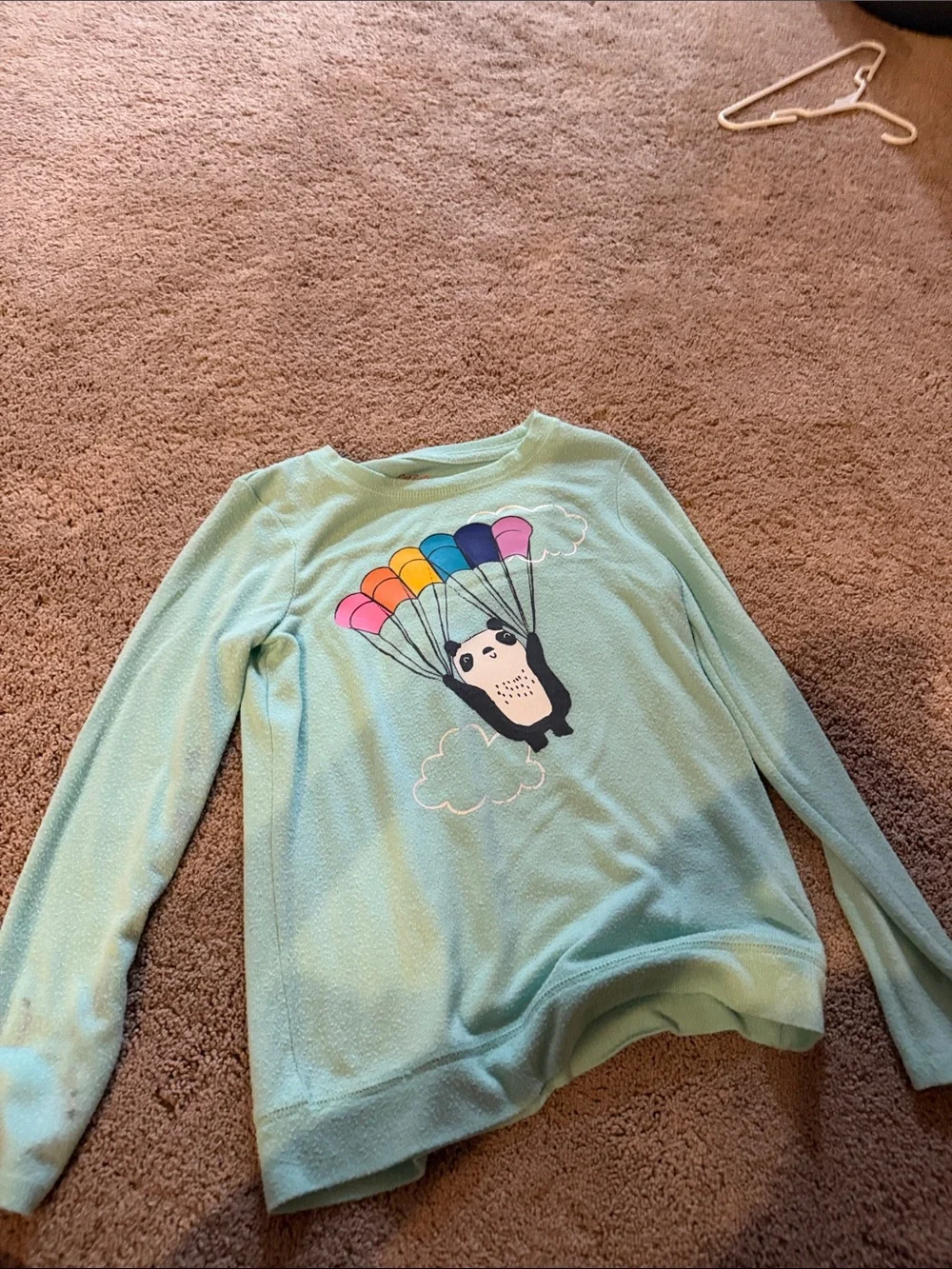Cat & Jack Yellow Minnie Tank and Mint Owl Graphic Top Set